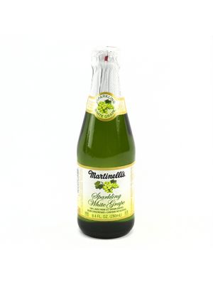 MARTINELLI'S 100% JC SPRK WHT GRAPE 8.4 OZ