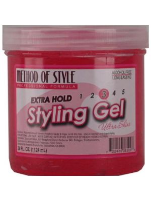 STYLING GEL 38Z METHOD OF STYLE #PINK