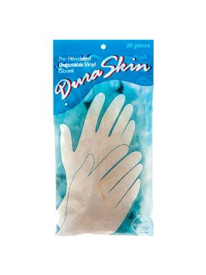 DISPOSABLE GLOVE VINYL LG 20CT #04669
