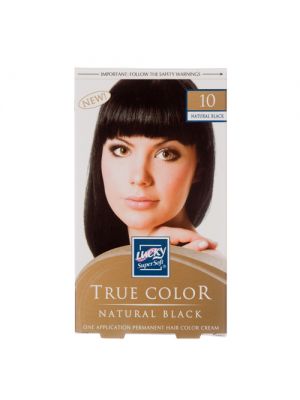 HAIR COLOR NATURAL BLACK NO.10 #LUCKY