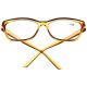 READING GLASSES PLASTIC CLEAR FRAMES ASST COLOR